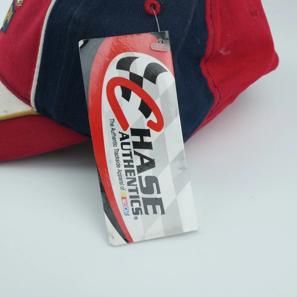 Chase Authentics Budweiser NASCAR‎ Dale Earnhardt Jr 8 Hat Red Navy OSFA Strap
